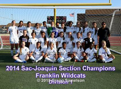 Thumbnail 2 in Franklin vs St. Francis (CIF SJS D1 Final) photogallery.
