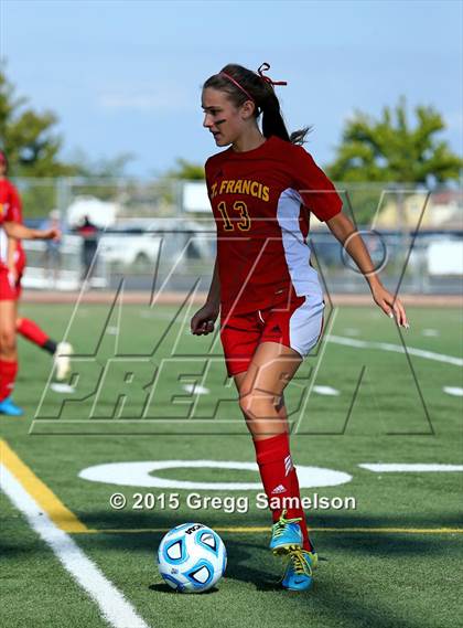 Thumbnail 3 in Franklin vs St. Francis (CIF SJS D1 Final) photogallery.