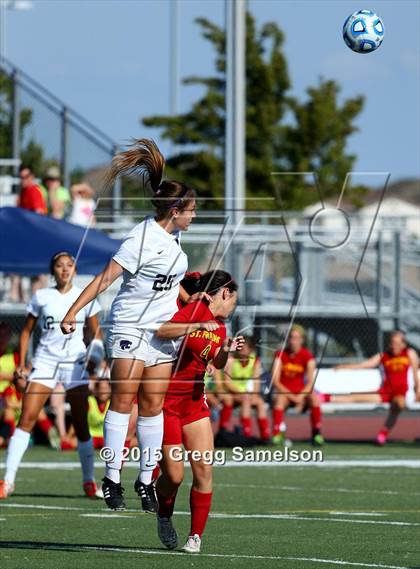 Thumbnail 3 in Franklin vs St. Francis (CIF SJS D1 Final) photogallery.