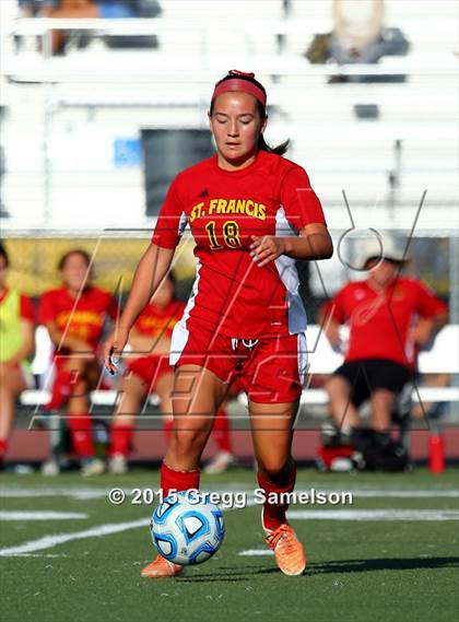 Thumbnail 1 in Franklin vs St. Francis (CIF SJS D1 Final) photogallery.