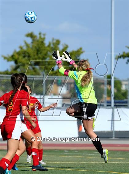 Thumbnail 3 in Franklin vs St. Francis (CIF SJS D1 Final) photogallery.