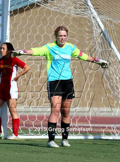 Thumbnail 2 in Franklin vs St. Francis (CIF SJS D1 Final) photogallery.
