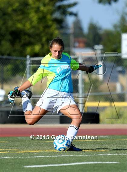 Thumbnail 2 in Franklin vs St. Francis (CIF SJS D1 Final) photogallery.