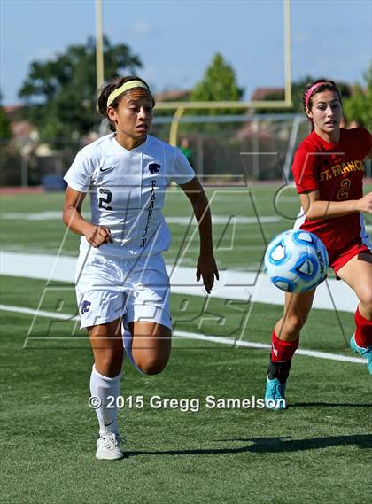 Thumbnail 2 in Franklin vs St. Francis (CIF SJS D1 Final) photogallery.