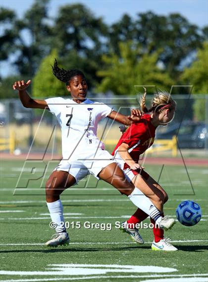 Thumbnail 3 in Franklin vs St. Francis (CIF SJS D1 Final) photogallery.