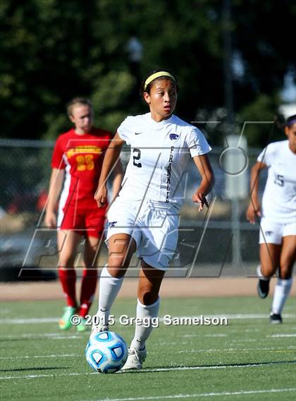 Thumbnail 2 in Franklin vs St. Francis (CIF SJS D1 Final) photogallery.