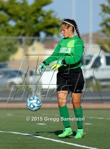 Thumbnail 2 in Franklin vs St. Francis (CIF SJS D1 Final) photogallery.