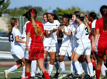 Thumbnail 2 in Franklin vs St. Francis (CIF SJS D1 Final) photogallery.