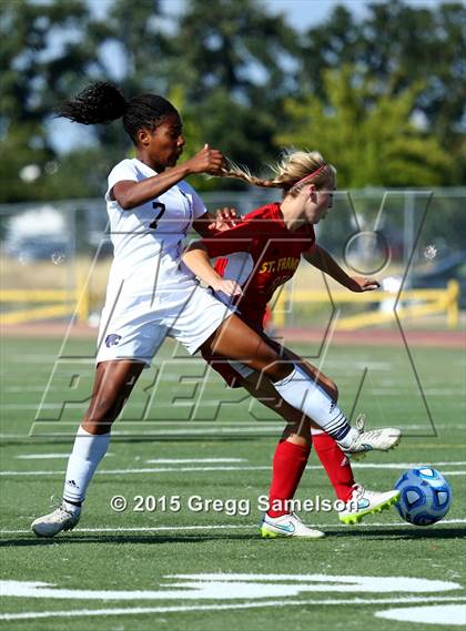 Thumbnail 2 in Franklin vs St. Francis (CIF SJS D1 Final) photogallery.