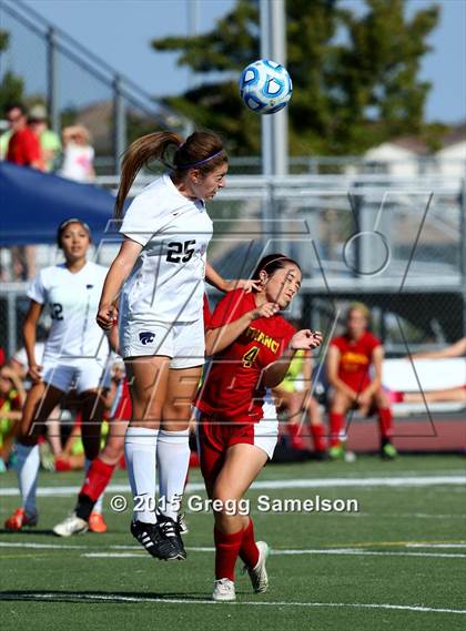 Thumbnail 2 in Franklin vs St. Francis (CIF SJS D1 Final) photogallery.