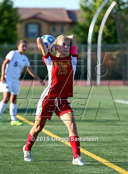 Thumbnail 2 in Franklin vs St. Francis (CIF SJS D1 Final) photogallery.