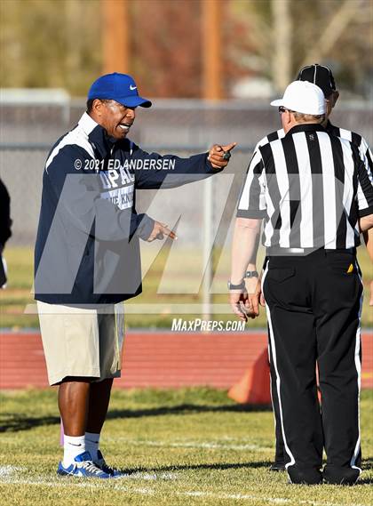 Thumbnail 1 in Democracy Prep Agassi Campus @ Yerington (NIAA 2A playoff semifinal) photogallery.