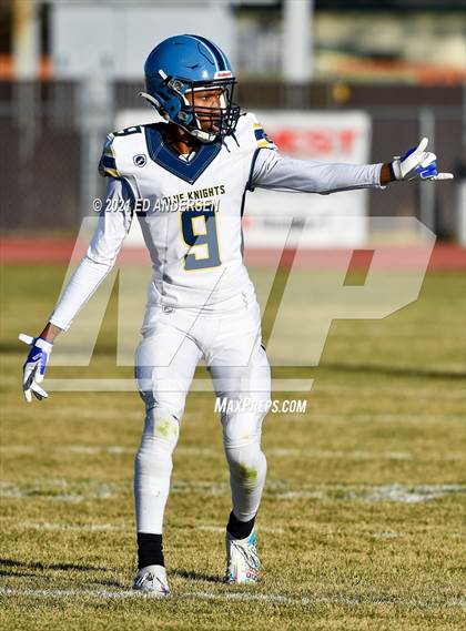 Thumbnail 2 in Democracy Prep Agassi Campus @ Yerington (NIAA 2A playoff semifinal) photogallery.