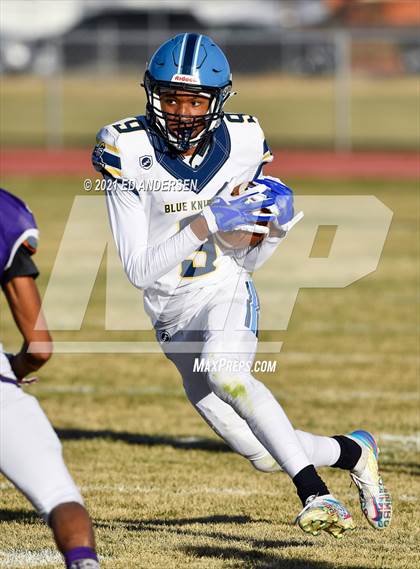 Thumbnail 2 in Democracy Prep Agassi Campus @ Yerington (NIAA 2A playoff semifinal) photogallery.
