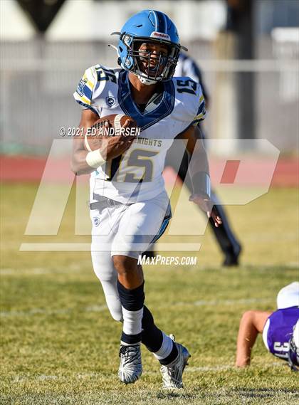 Thumbnail 1 in Democracy Prep Agassi Campus @ Yerington (NIAA 2A playoff semifinal) photogallery.