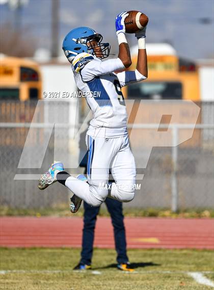 Thumbnail 1 in Democracy Prep Agassi Campus @ Yerington (NIAA 2A playoff semifinal) photogallery.