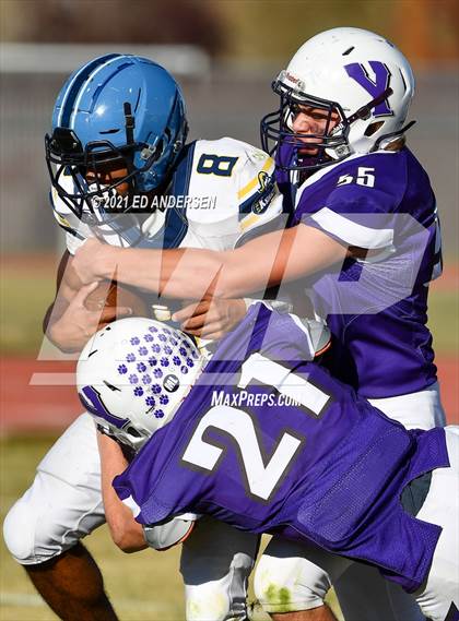 Thumbnail 2 in Democracy Prep Agassi Campus @ Yerington (NIAA 2A playoff semifinal) photogallery.
