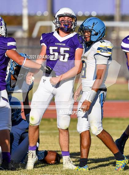 Thumbnail 1 in Democracy Prep Agassi Campus @ Yerington (NIAA 2A playoff semifinal) photogallery.