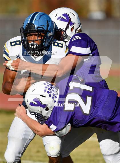 Thumbnail 1 in Democracy Prep Agassi Campus @ Yerington (NIAA 2A playoff semifinal) photogallery.