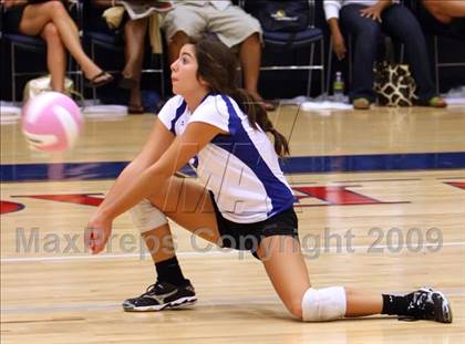 Thumbnail 3 in Friendswood vs. Carroll (Pearland Volleyball Classic) photogallery.