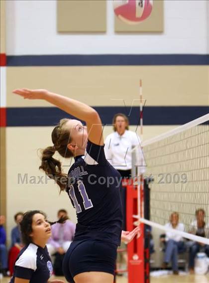 Thumbnail 2 in Friendswood vs. Carroll (Pearland Volleyball Classic) photogallery.