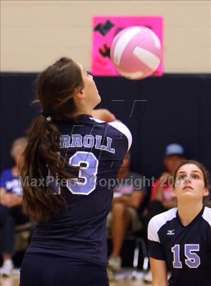Thumbnail 1 in Friendswood vs. Carroll (Pearland Volleyball Classic) photogallery.