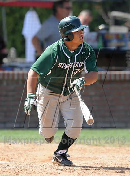 Thumbnail 1 in Elsinore vs. De La Salle (Hard 9 National Classic) photogallery.
