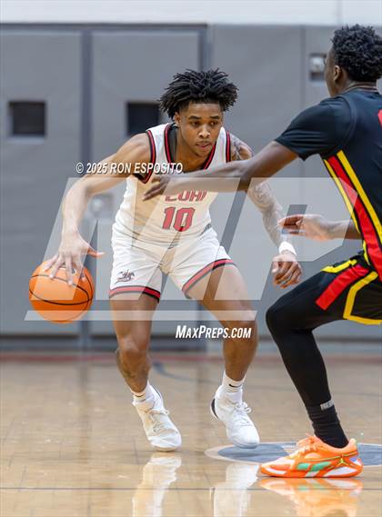 Thumbnail 1 in Long Island Lutheran vs Oak Hill Academy ( Bob McKillop Invitational ) photogallery.