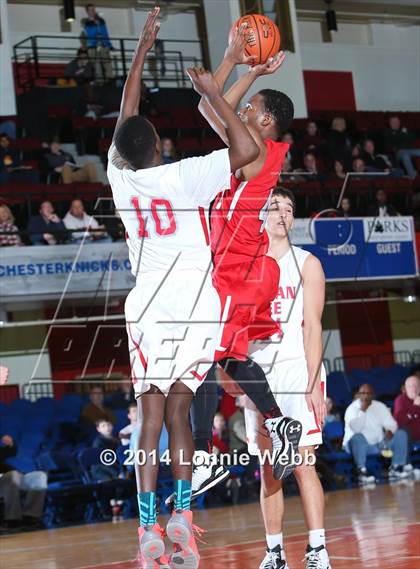 Thumbnail 2 in Tappan Zee vs Cardinal Spellman (Slam Dunk Tournament) photogallery.