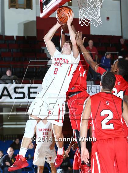 Thumbnail 3 in Tappan Zee vs Cardinal Spellman (Slam Dunk Tournament) photogallery.