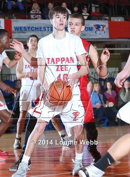 Thumbnail 1 in Tappan Zee vs Cardinal Spellman (Slam Dunk Tournament) photogallery.