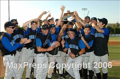 Thumbnail 1 in Bloomington Christian vs. Saddleback Valley Christian (D7 Section Final) photogallery.