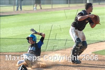 Thumbnail 2 in Bloomington Christian vs. Saddleback Valley Christian (D7 Section Final) photogallery.