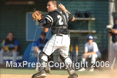 Thumbnail 3 in Bloomington Christian vs. Saddleback Valley Christian (D7 Section Final) photogallery.