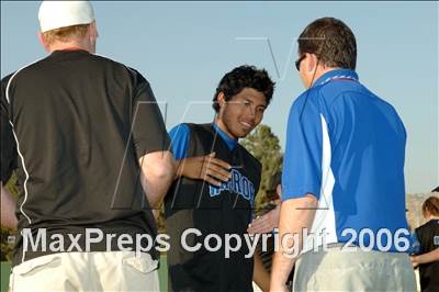 Thumbnail 3 in Bloomington Christian vs. Saddleback Valley Christian (D7 Section Final) photogallery.
