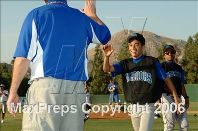 Thumbnail 3 in Bloomington Christian vs. Saddleback Valley Christian (D7 Section Final) photogallery.