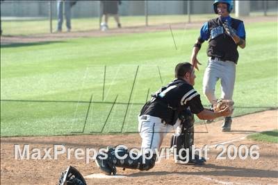 Thumbnail 2 in Bloomington Christian vs. Saddleback Valley Christian (D7 Section Final) photogallery.