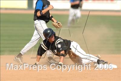 Thumbnail 1 in Bloomington Christian vs. Saddleback Valley Christian (D7 Section Final) photogallery.