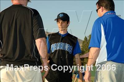 Thumbnail 1 in Bloomington Christian vs. Saddleback Valley Christian (D7 Section Final) photogallery.