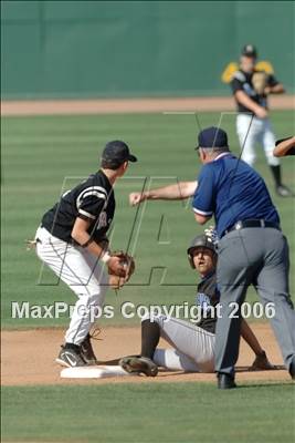 Thumbnail 2 in Bloomington Christian vs. Saddleback Valley Christian (D7 Section Final) photogallery.