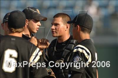 Thumbnail 1 in Bloomington Christian vs. Saddleback Valley Christian (D7 Section Final) photogallery.