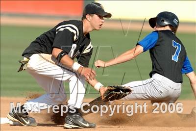 Thumbnail 2 in Bloomington Christian vs. Saddleback Valley Christian (D7 Section Final) photogallery.