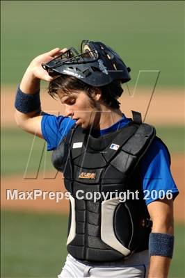 Thumbnail 1 in Bloomington Christian vs. Saddleback Valley Christian (D7 Section Final) photogallery.