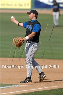 Thumbnail 1 in Bloomington Christian vs. Saddleback Valley Christian (D7 Section Final) photogallery.