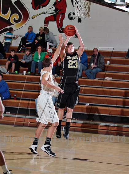 Thumbnail 1 in David Crockett vs Stone Memorial (Renasant Bank Christmas Tournament) photogallery.
