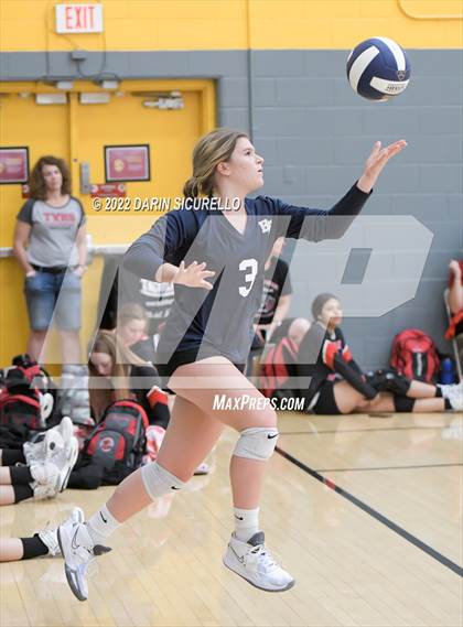 Thumbnail 2 in Fort Thomas vs Benjamin Franklin (Epic Tourneys Volleyball Invite) photogallery.