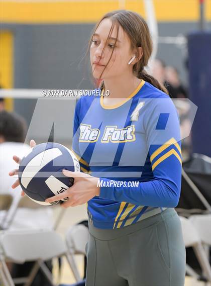 Thumbnail 3 in Fort Thomas vs Benjamin Franklin (Epic Tourneys Volleyball Invite) photogallery.
