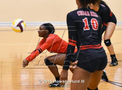 Thumbnail 3 in Cedar Hill vs Saginaw (EMS-ISD Tournament) photogallery.