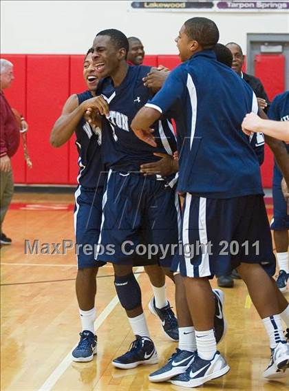 Thumbnail 2 in Wharton vs Lakewood (Northeast High School Christmas Tournament) photogallery.