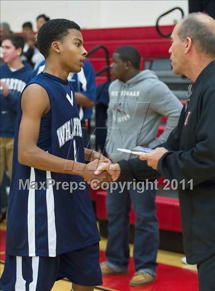 Thumbnail 3 in Wharton vs Lakewood (Northeast High School Christmas Tournament) photogallery.